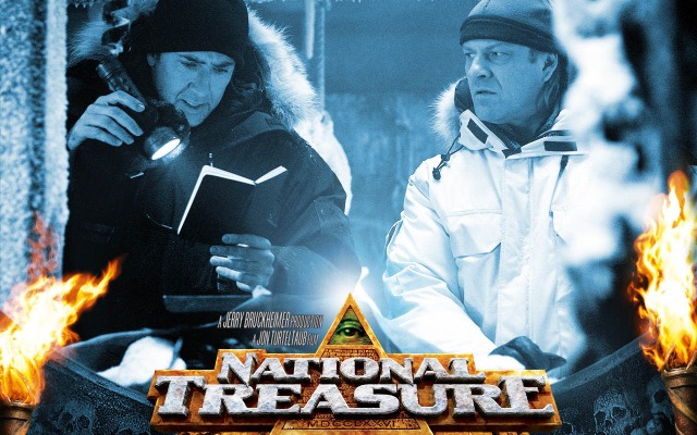 National Treasure. Desktop wallpaper