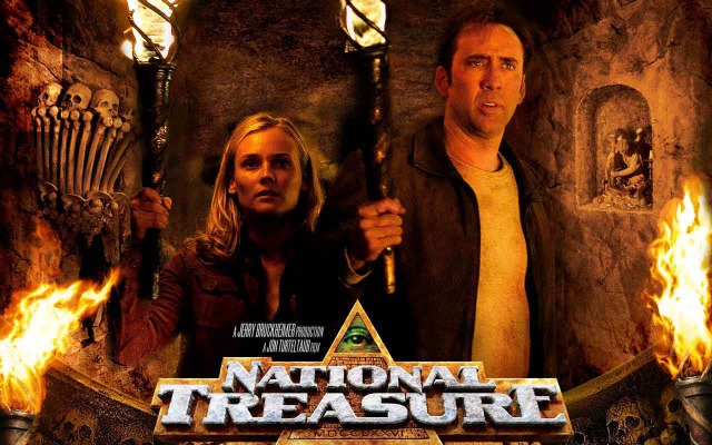 National Treasure. Desktop wallpaper