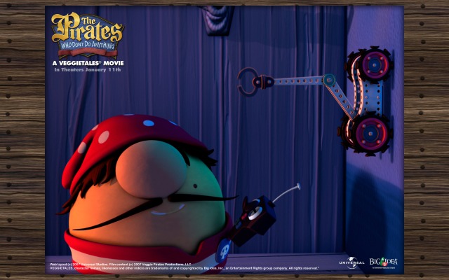 Pirates Who Don't Do Anything: A VeggieTales Movie, The. Desktop wallpaper