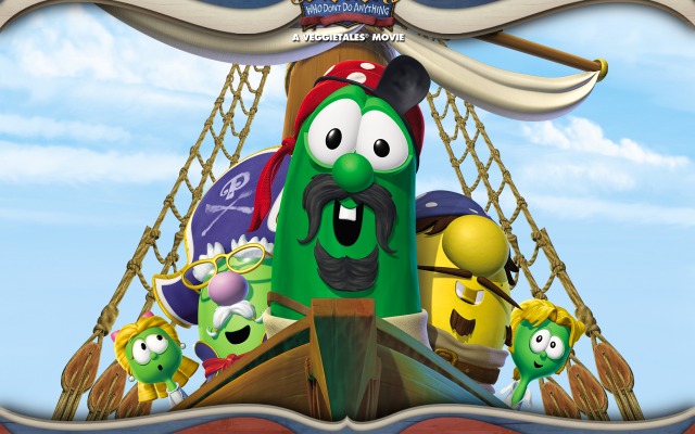 Pirates Who Don't Do Anything: A VeggieTales Movie, The. Desktop wallpaper