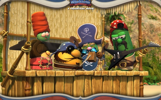 Pirates Who Don't Do Anything: A VeggieTales Movie, The. Desktop wallpaper