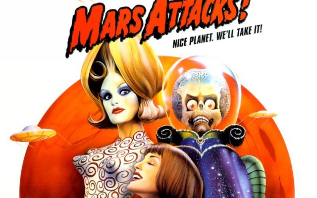 Mars Attacks. Desktop wallpaper