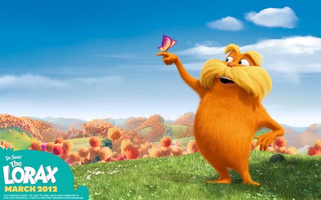 Dr. Seuss' The Lorax. Desktop wallpaper