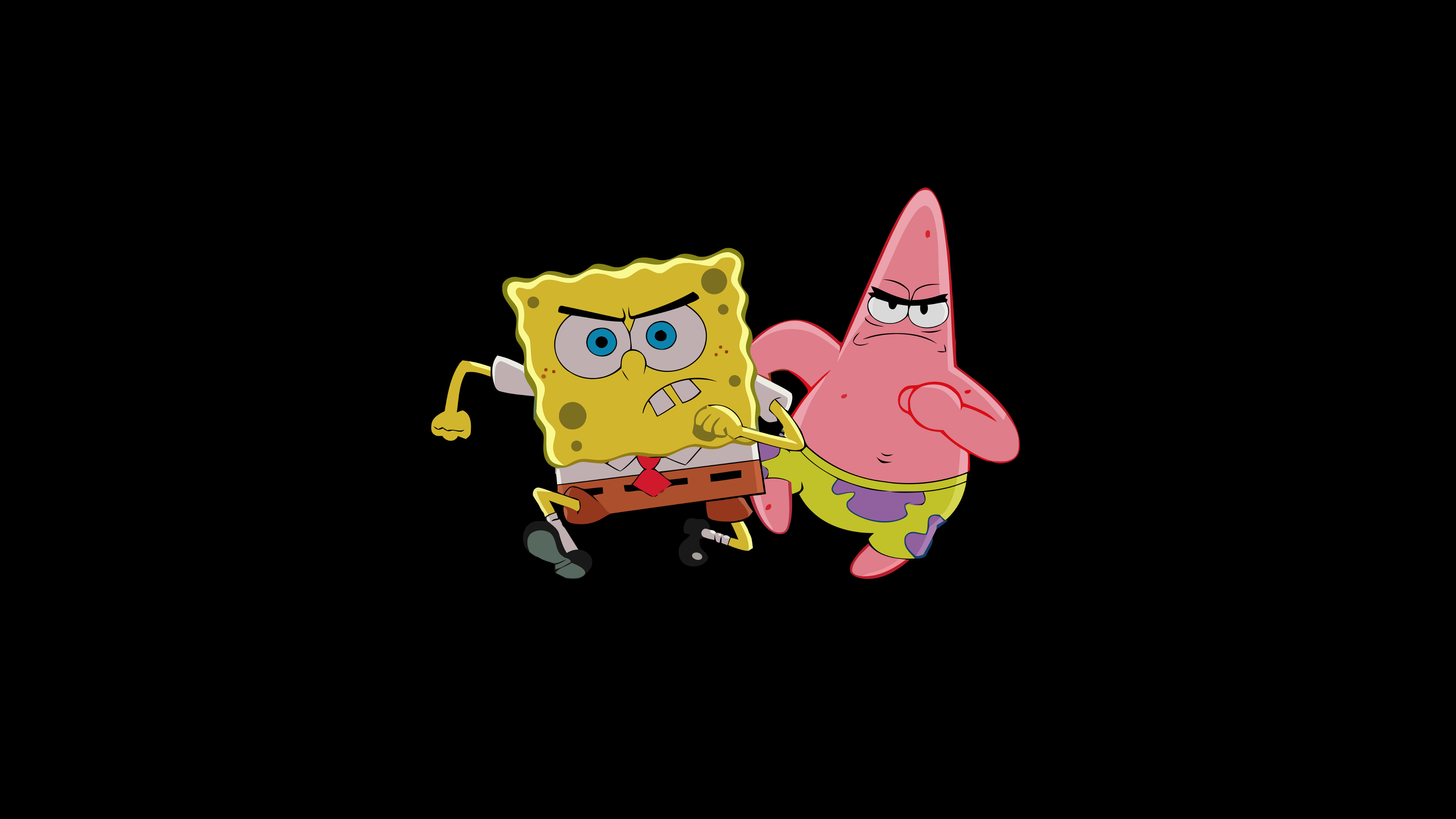 SpongeBob & Patrick. 