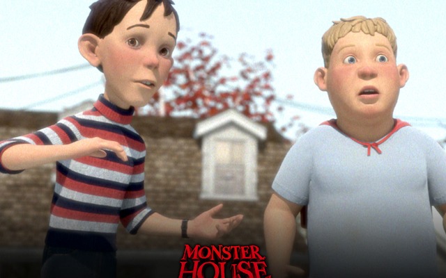 Monster House. Desktop wallpaper