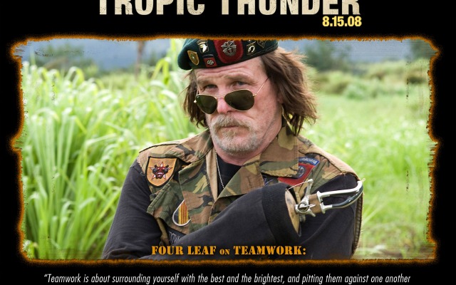 Tropic Thunder. Desktop wallpaper
