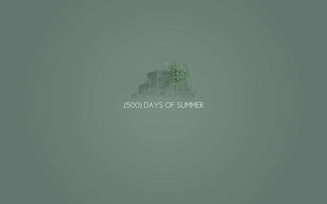 (500) Days of Summer. Desktop wallpaper