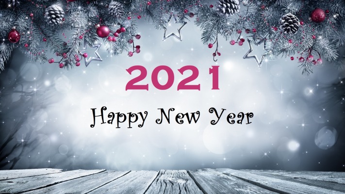 New Year 2021. Desktop wallpaper