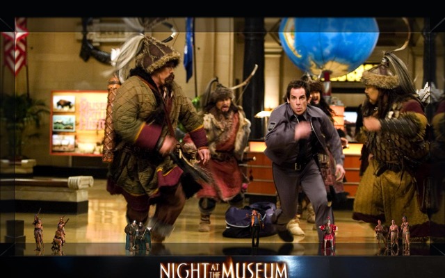 Night at the Museum. Desktop wallpaper