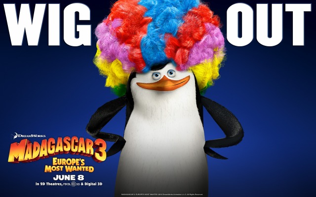 Madagascar 3: Europe's Most Wanted. Desktop wallpaper