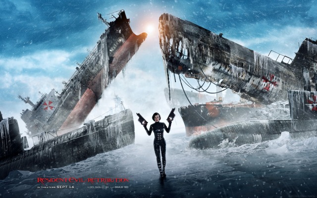 Resident Evil: Retribution. Desktop wallpaper