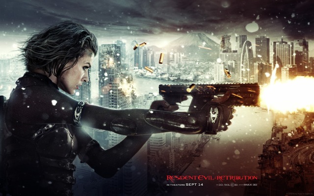 Resident Evil: Retribution. Desktop wallpaper