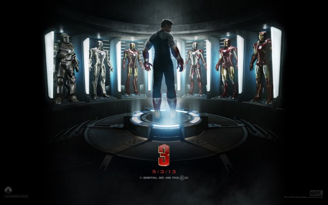 Iron Man 3. Desktop wallpaper