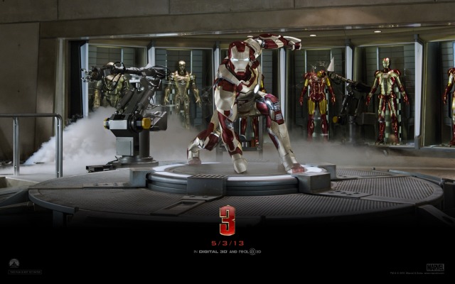 Iron Man 3. Desktop wallpaper