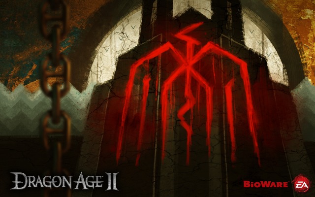 Dragon Age 2. Desktop wallpaper