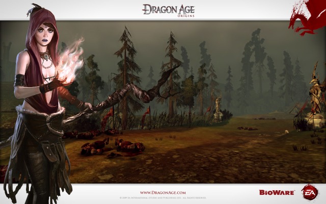 Dragon Age: Origins. Desktop wallpaper