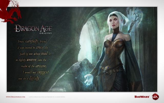 Dragon Age: Origins. Desktop wallpaper