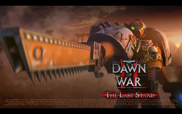 Warhammer 40,000: Dawn of War 2 - The Last Stand. Desktop wallpaper