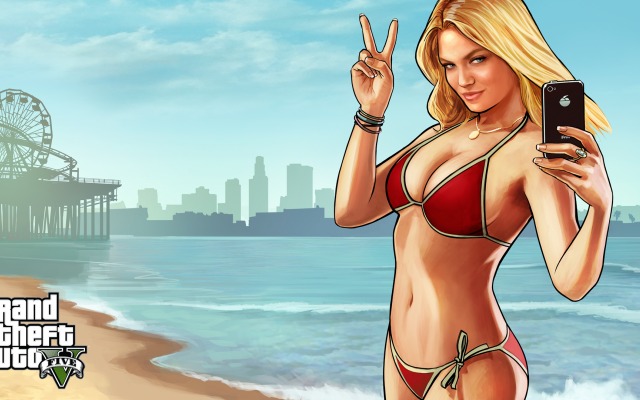 Grand Theft Auto 5. Desktop wallpaper