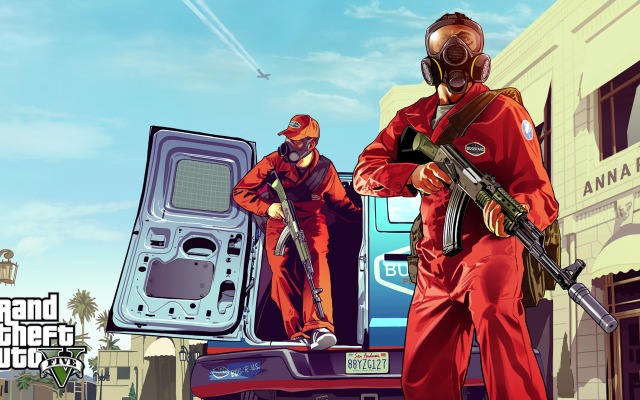 Grand Theft Auto 5. Desktop wallpaper