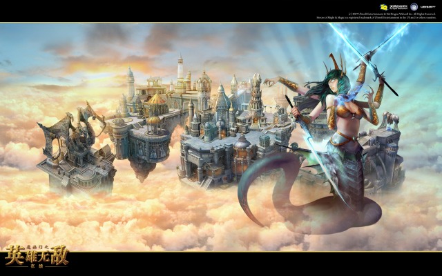 Heroes of Might and Magic Online. Desktop wallpaper