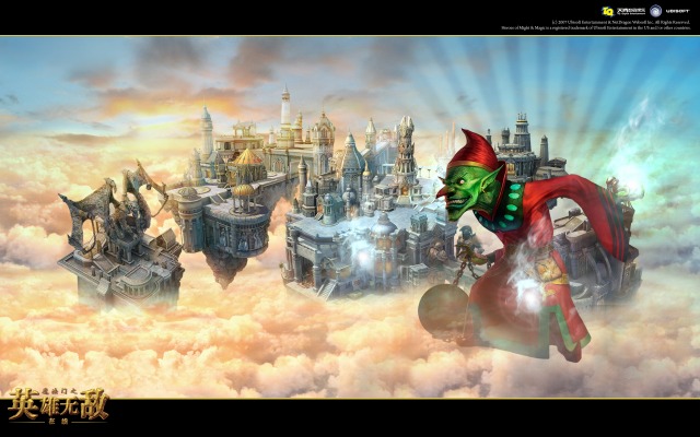 Heroes of Might and Magic Online. Desktop wallpaper