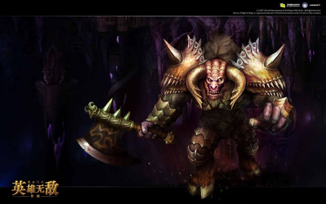 Heroes of Might and Magic Online. Desktop wallpaper