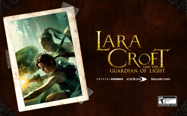 Lara Croft and the Guardian of Light. Desktop wallpaper