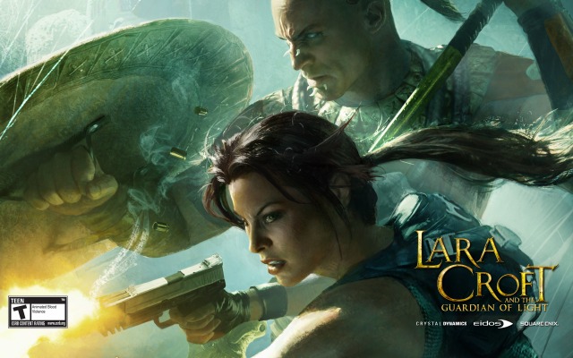 Lara Croft and the Guardian of Light. Desktop wallpaper