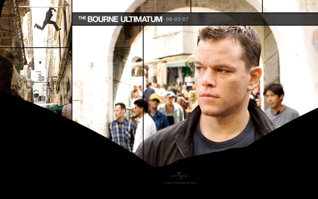 Bourne Ultimatum, The. Desktop wallpaper