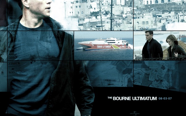 Bourne Ultimatum, The. Desktop wallpaper