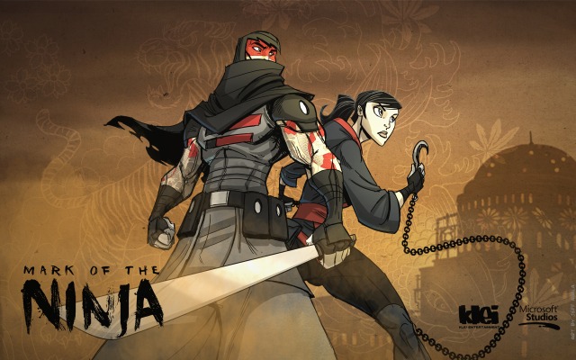 Mark of the Ninja. Desktop wallpaper