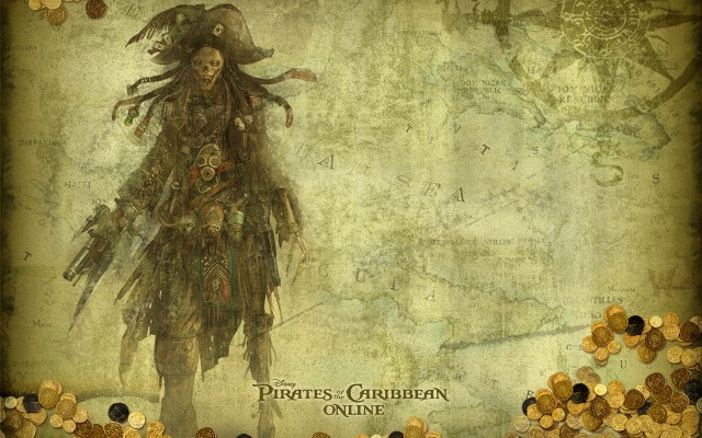 Pirates of the Caribbean Online. Desktop wallpaper