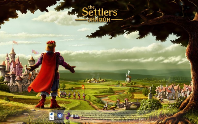 Settlers Online, The. Desktop wallpaper