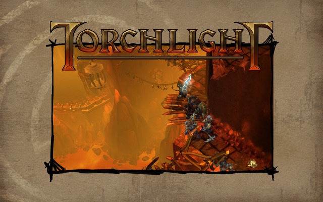 Torchlight. Desktop wallpaper