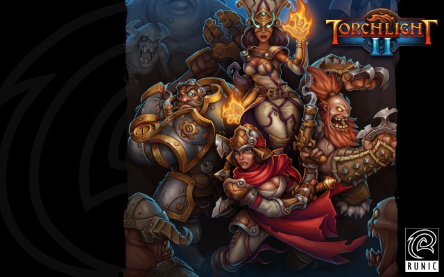 Torchlight 2. Desktop wallpaper