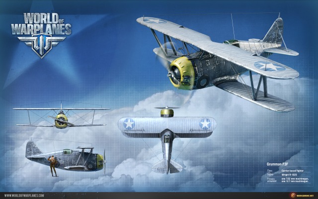World of Warplanes. Desktop wallpaper