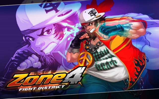 Zone 4: Fight District. Desktop wallpaper