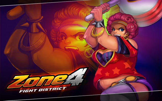 Zone 4: Fight District. Desktop wallpaper