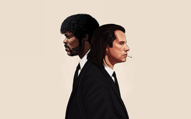 Pulp Fiction. Desktop wallpaper