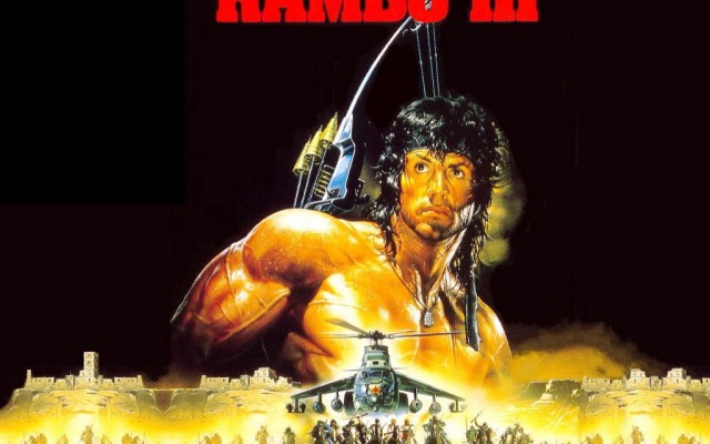 Rambo 3. Desktop wallpaper