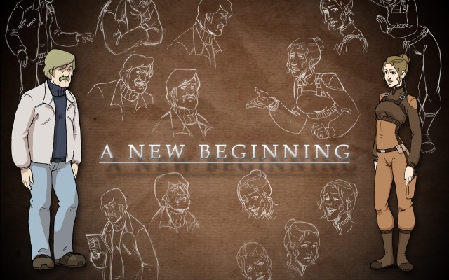 New Beginning, A. Desktop wallpaper