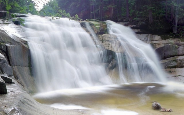 Waterfalls. Desktop wallpaper