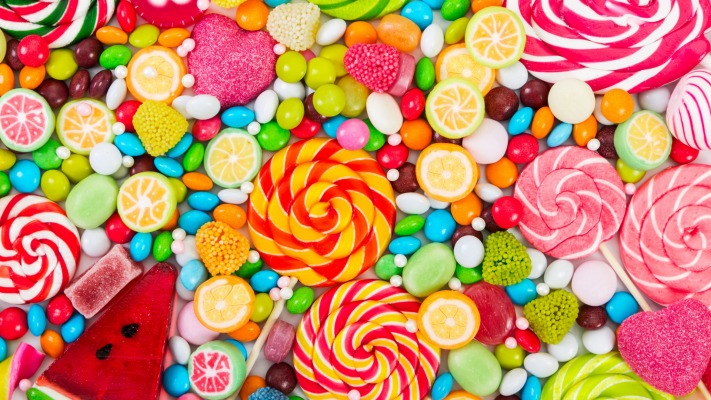 Sweets. Desktop wallpaper
