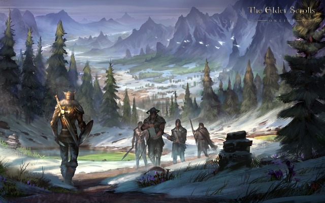 Elder Scrolls Online, The. Desktop wallpaper