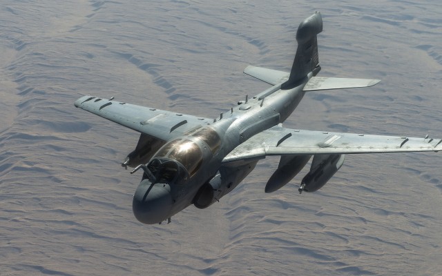 EA-6B Prowler. Desktop wallpaper