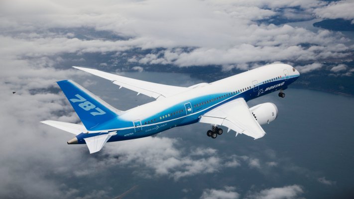 Boeing 787 Dreamliner. Desktop wallpaper