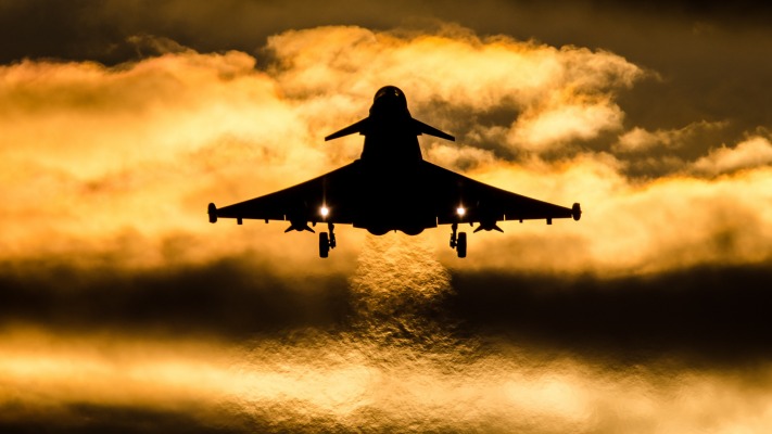 Eurofighter Typhoon. Desktop wallpaper