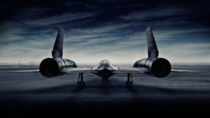 Lockheed SR-71 Blackbird. Desktop wallpaper