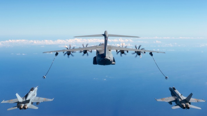 Airbus A400M. Desktop wallpaper